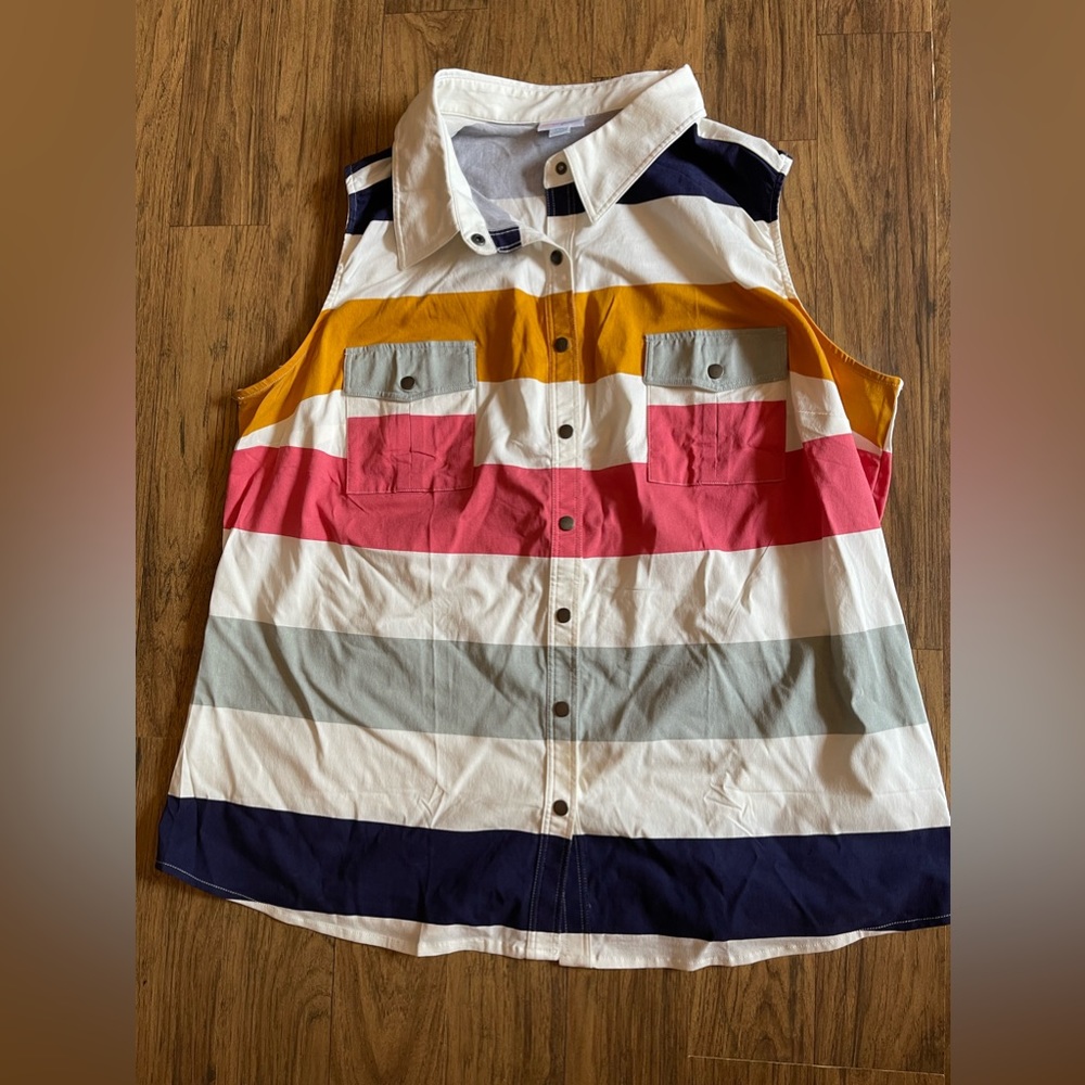 NWOT LuLaRoe 2XL Roxanne Tank
